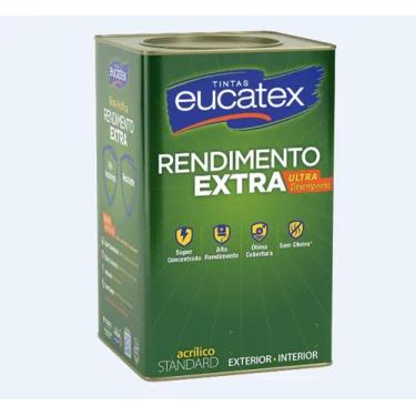 Imagem de Tinta Latex 18L Rendimento Extra Verde Kiwi - Eucatex