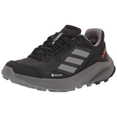 Imagem de adidas Terrex Trail Rider Gore-TEX Trail Tênis de corrida feminino, preto, tamanho 37, Núcleo preto/cinza três/cinza quatro, 7.5