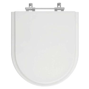 Imagem de Assento Sanitario Riviera Cinza Prata para Vaso Celite - Pontto Lavabo