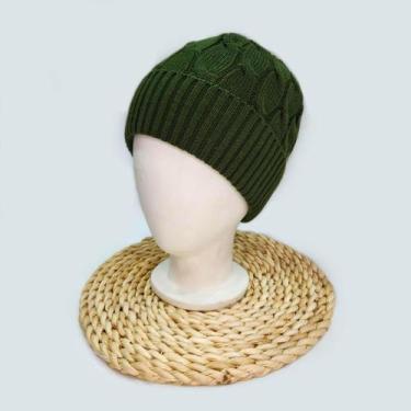 Imagem de Touca Feminina De Inverno Gorro De Trança Confortável De Lã Ideal Para