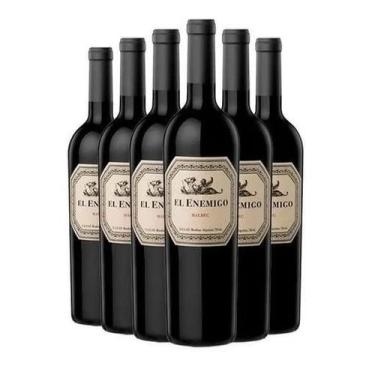 Imagem de Caixa Vinho Tinto - EL ENEMIGO MALBEC - 6 unidades