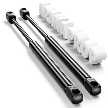 Imagem de ARANA PROP Suportes a gás de 40.6 cm 25 kg, C16-23994 Suportes a gás de 39.9 cm Suporte de elevação de choque a gás para carcaça de campismo, parte superior do camião, parte superior da cabine, peças