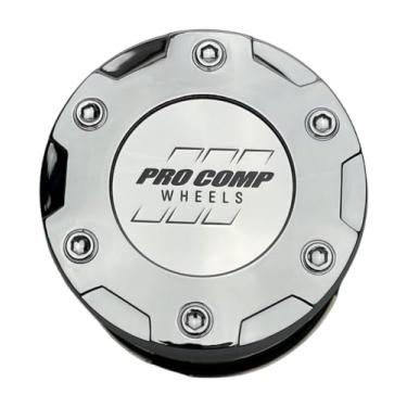 Imagem de PRO COMP Tampa Central Da Roda Cromada Push Thru 7515042 Adesivo Logotipo 8515042-2 S1912-16