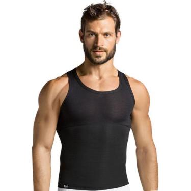 Imagem de Cinta Modeladora Masculina Alta Compressão Corrige Postura - Slim Fitn