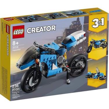 Imagem de LEGO Creator 3 em 1 Superbike 31114 (236 Peças) - Kit de Construção de