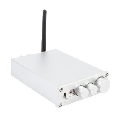Imagem de Amplificador de Estéreo de 2 Canais Amplificador de Energia Sem Fio BT5.0 Com Ajuste de Agudos de Graves para Alto -falantes Passivos de Teto de Garagem Externa para Externo