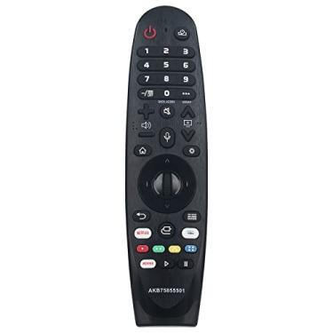 Imagem de Controle remoto de voz mágica de substituição AKB75855501 MR20GA adequado para LG TV 65UM7650PUB 75UM8070PUA 82UM8070AUB 82UM8070PUA 86UM8070AUB 86UM8070PUA 43UM6950DUA B 49UMM 6950DUB 55UM6950DUB