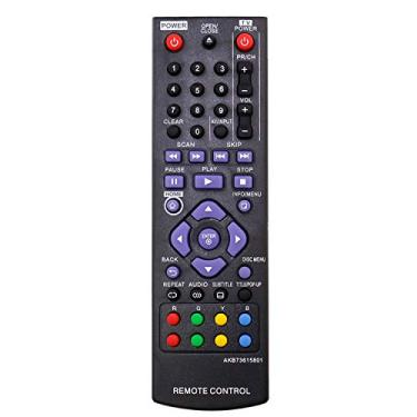 Imagem de Novo controle remoto AKB73615801 adequado para leitor de DVD de disco Blu-ray LG BP120 BP125 BP125N BP135 BP155 BP200 BP220 BP250-N BP320 BP325 BP325N BP325W