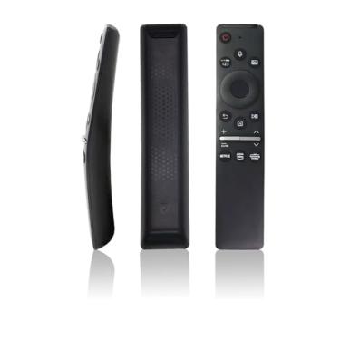 Imagem de JISOWA Controle remoto de voz para Samsung QN75Q6FNAFXZA UN86TU9010FXZA QN75Q60TAFXZA QN65Q70TAFXZA UN43TU8000FXZA QN65Q9FNAFXZA QN65Q70RAFXZA QN75Q900RBFXZA Neo QLED Ultra UHD Substituição HDR Smart