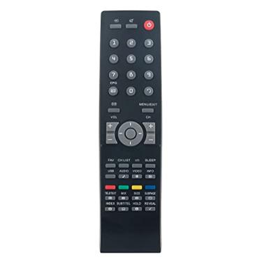 Imagem de Allimity RC2444601/01 Controle remoto substituído adequado para AOC TV L37W431 LE40H137M L22W931 L26W831 L32W961 L32W761 L42H961