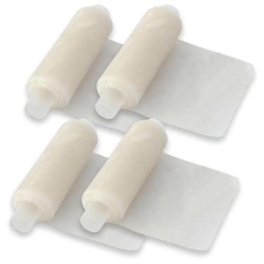 Imagem de Kit com 4 Unidades Curativo Compressa de Emulsão de Petrolatum em Rolo - 7,6cm x 2m