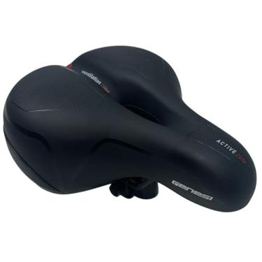 Imagem de Selim Banco GENESI Largo Grande Confort Com Gel 2 Molas Bike