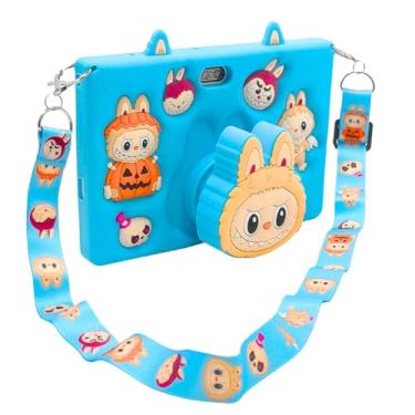 Imagem de Tablet Infantil E15 Tela 7" IPS 128GB / 8GB RAM Bateria 4000 mAh, Câmera 8MP com Capa Silicone e Alça para Jogos, Entretenimento (Azul)