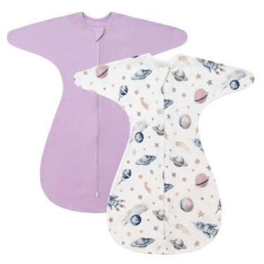 Imagem de Saco de dormir ZIGJOY Baby Sleep Sack 1.0 Tog, embrulho transitório de