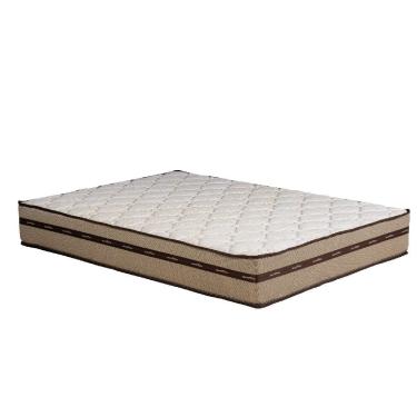 Imagem de Colchao Casal Molas Ensacadas Espuma D33 Suporte Firme 120kg Preto Alto 28cm Certificado INMETRO