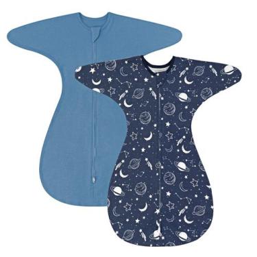 Imagem de Saco de dormir Swaddle Baby ZIGJOY 1.0 Tog de algodão 6-12 m