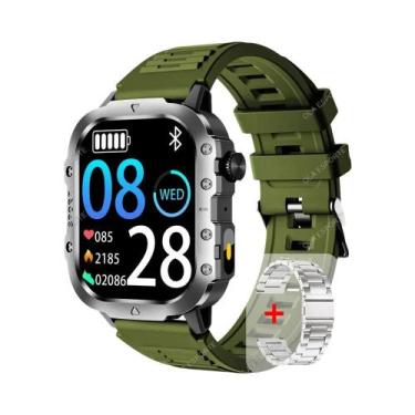 Imagem de Relógio Inteligente Masculino Com Chamada Bluetooth, Monitor De Frequê