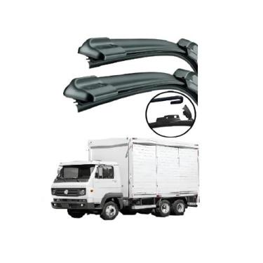 Imagem de Par Palhetas Automotiva Para-brisa Caminhão Vw Delivery 10160 2013/17 