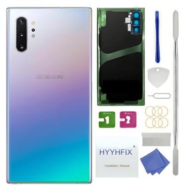 Imagem de Substituição de vidro traseiro Galaxy Note 10 Plus para Samsung Galaxy Note 10 Plus SM-N975U 17.3 cm capa traseira de vidro à prova d'água e lente de câmera + kit de ferramentas de reparo profissional