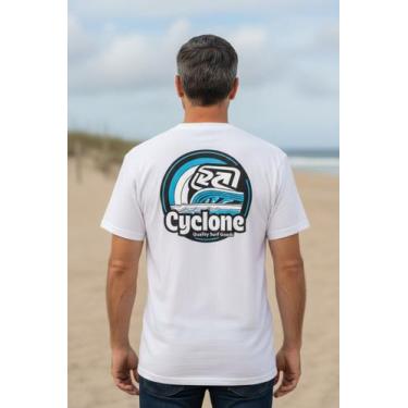Imagem de Camiseta Cyclone Light Surfing Cor:BrancaTamanho:G, Branco, G