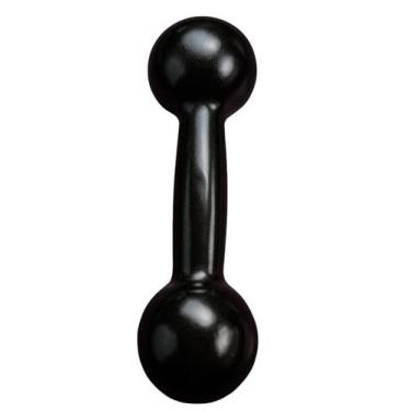 Imagem de Halter 3Kg Ferro Emborrachado Musculação Academia Alui - Acte Sports