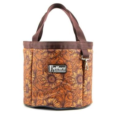 Imagem de Jeffers Expression Grooming Tote Caddy – Organizador portátil de cuidados com animais para cavalos, cães, gatos, gado, celeiro, trailer, estábulo - escovas, aparadores, toalhas, frasco de spray