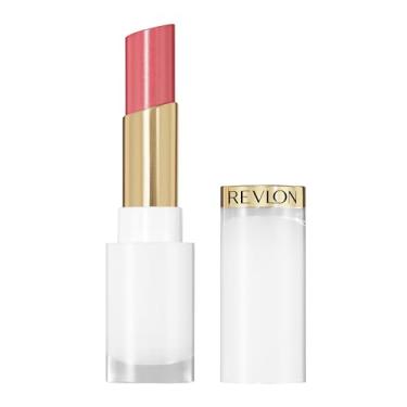 Imagem de REVLON Bálsamo de brilho de vidro super lustroso, protetor labial hidratante com ácido hialurônico, aloe e quartzo rosa, 006 Girly Swirly, 3,1 g