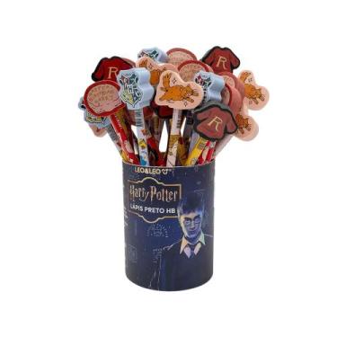 Imagem de Lápis Hb com Borracha ca Ponta Harry Potter Pote c/ 30 Unidades Leo&Le