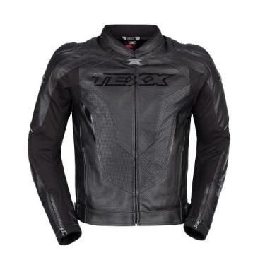 Imagem de Jaqueta Texx Sniper V3 Couro Lançamento Moto Motociclista -, Preta, 2X