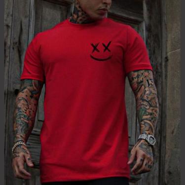 Imagem de Camiseta Unisex Streetwear Olhos X Tumblr Camisa Premium Envio - Rápid