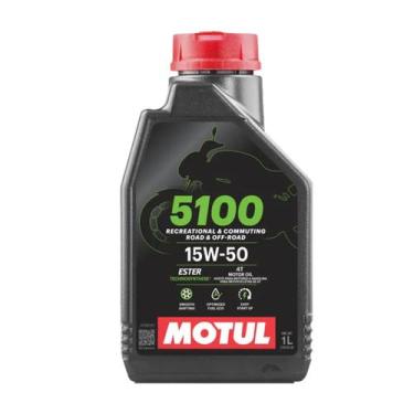 Imagem de Óleo De Motor Motul 5100 15w50 4t Semi Sintético - 1 Litro