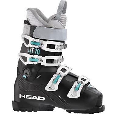 Imagem de HEAD Botas femininas Edge LYT 70 W Grip Walk Smart Frame leve de fácil entrada Freeride Ski Preto/Antracite, 245