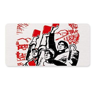 Imagem de DIYthinker Acessório de aço inoxidável para decoração de carro, placa de carro soldado camponesa