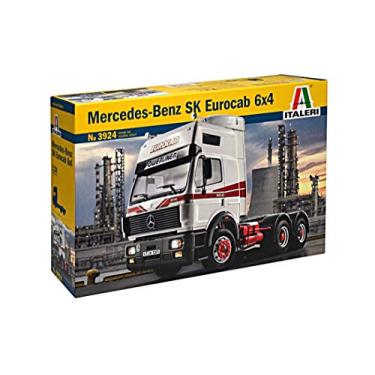 Imagem de Italeri Caminhão Mercedes Benz SK Eurocab 6X4 3924 - Kit de Modelo - Adulto - Veículo - Caminhão - Plástico - Tradicional - Modelismo