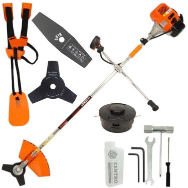 Imagem de Roçadeira Lateral Profissional Vulcan Vr620h 2 Tempos 62cc 3hp 10500rpm À Gasolina Com...