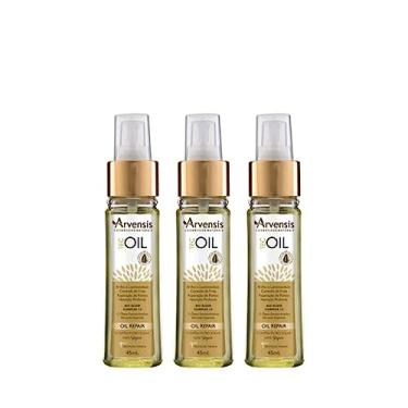 Imagem de Kit Arvensis Cosméticos Naturais Tec Oil Finalizador Premium - Óleo Capilar (03 Produtos)