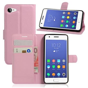 Imagem de NEKOYA Capa carteira Lenovo ZUK Z2, capa carteira flip de couro PU premium com compartimento para cartão, suporte e fecho magnético [capa interior à prova de choque de TPU] Compatível com Lenovo ZUK