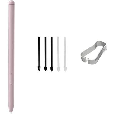 Imagem de LiXiongBao Caneta de substituição para Galaxy Tab S6 Lite S para Samsung Galaxy Tab S6 Lite, caneta de substituição S6 Lite + 5 pontas grátis para caneta Samsung Galaxy Tab S6 Lite S (chiffon rosa)