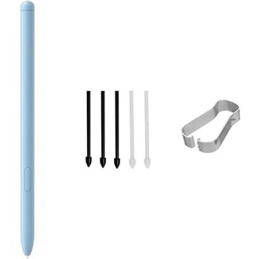 Imagem de LiXiongBao Caneta Stylus S6 Lite compatível com Samsung Galaxy Tab S6 Lite, pontas, sem Bluetooth (azul angorá)