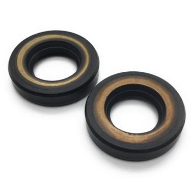 Imagem de REPLACEMENTKITS.COM Conjunto de 2 peças de vedação de hélice da marca compatível com Yamaha 6HP, 8HP e 9,9HP substitui 93101-15074-00
