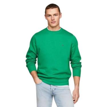 Imagem de Blusa Moletom Tommy Hilfiger Masculina Flag Logo Sweatshirt