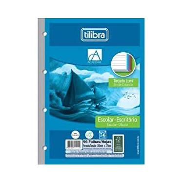 Imagem de Refil fichario 096 academie tarjado - Tilibra