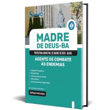 Imagem de Apostila Prefeitura Madre Deus Ba 2024 Agente Combate Às - Editora Sol