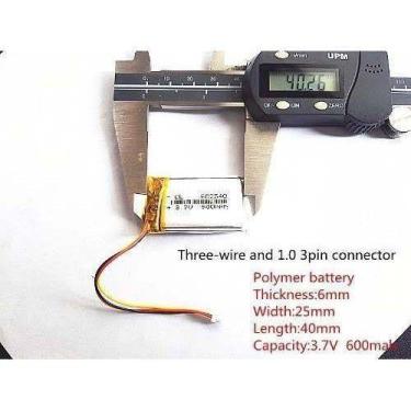 Imagem de Bateria 6mmx25mmx40mm Mio Mivue 308 328 358 388 - bgb