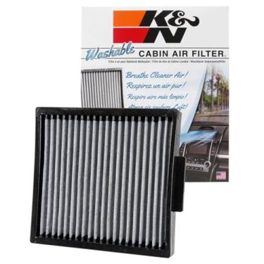 Imagem de K&N LIFETIME Filtro de ar de cabine: Premium, lavável, ar limpo para sua cabine: compatível com Chrysler/Dodge/Ram 2008-2020: Town & Country Van, Grand Caravan, Cargo Van, VF2038