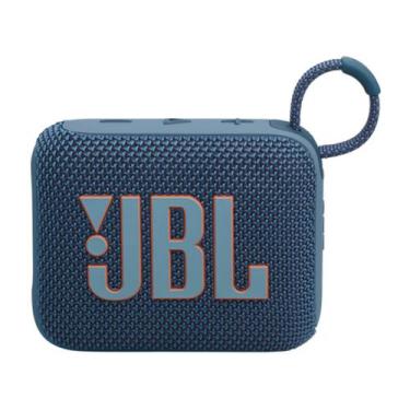 Imagem de Caixa De Som Portátil JBL Go 4 Com Bluetooth Original, Azul, Bivolt