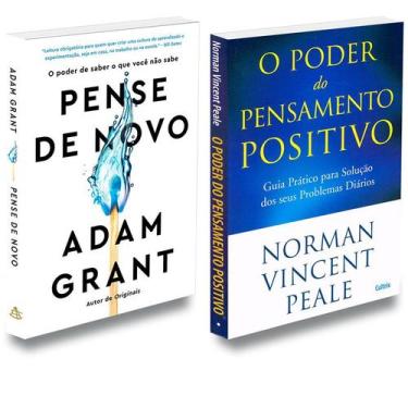 Imagem de Kit Pense de Novo+Poder do Pensamento Positivo