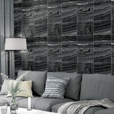 Imagem de Papel de Parede Essencial Pedra Cinza e Prata ESS1026 - EDANTEX