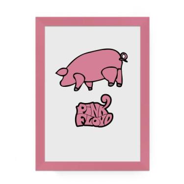 Imagem de Quadro decorativo Pink Floyd Animals MDF 31x23n cm - Artgeek
