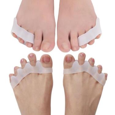 Imagem de Kit 2 pares protetor correção joanete tratar dores nos dedos - SWG, BR